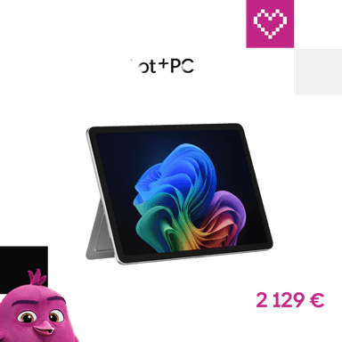 Microsoft Surface Pro 12" (EP2-27305) platinový