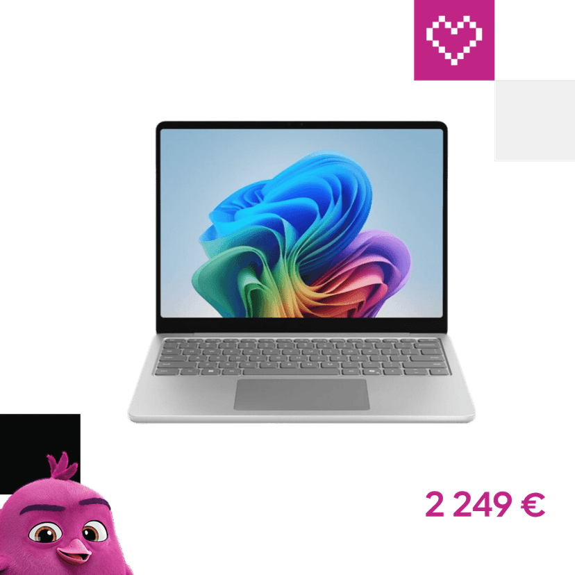 Microsoft Surface Laptop 13" (EP2-31367) platinový