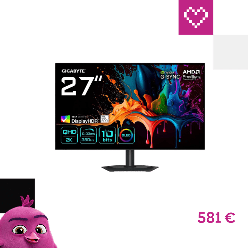 GIGABYTE MO27Q28G herný monitor 27"
