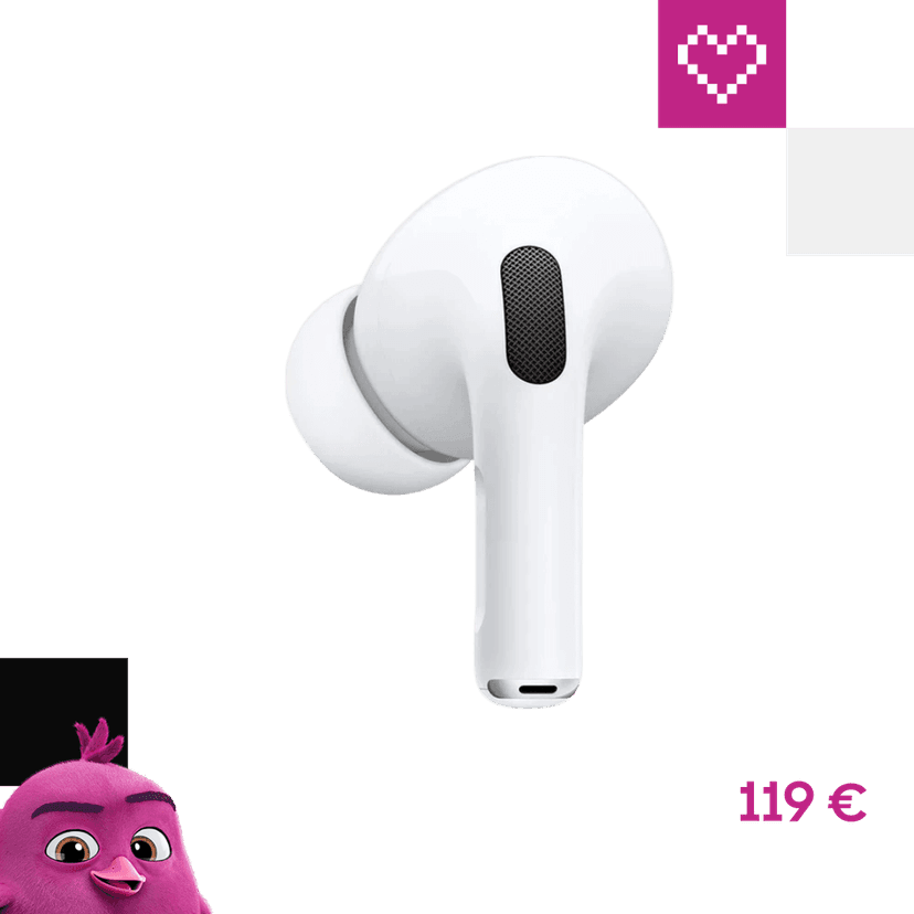 AppleCare Náhradné slúchadlo ľavé Apple AirPods Pro 2 (Lightning)