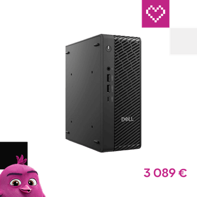 Dell Pro Max Micro FCM2250 (VVN94) RTX A1000 černý + 3. rok záruky ProSupport On-Site