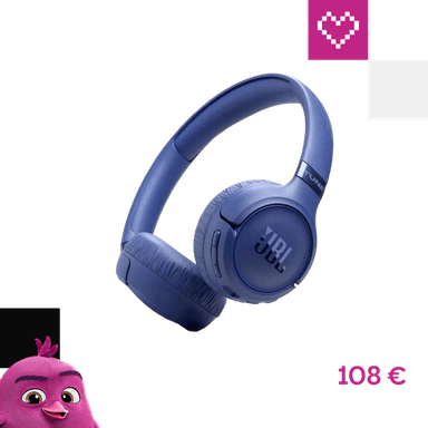 JBL Tune 680NC náhlavní sluchátka modrá