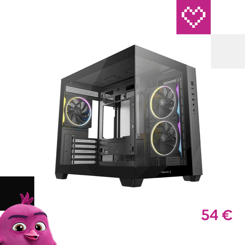 DEEPCOOL CG330 3F černá