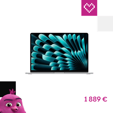 Apple MacBook Air 15,3" (2026) / M5 / 16GB / 1TB / stříbrný
