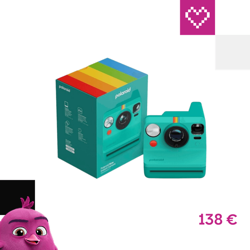 Polaroid Now Gen 3 Teal