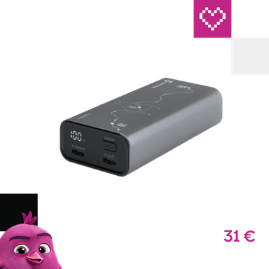 Tactical Taktický zásahový tím powerbanka (2xUSB-C) 30W 10000mAh sivá