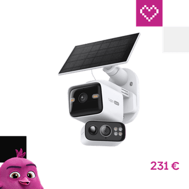 Tp-link tapo c645d dual-lens 2k 3mp solar kit