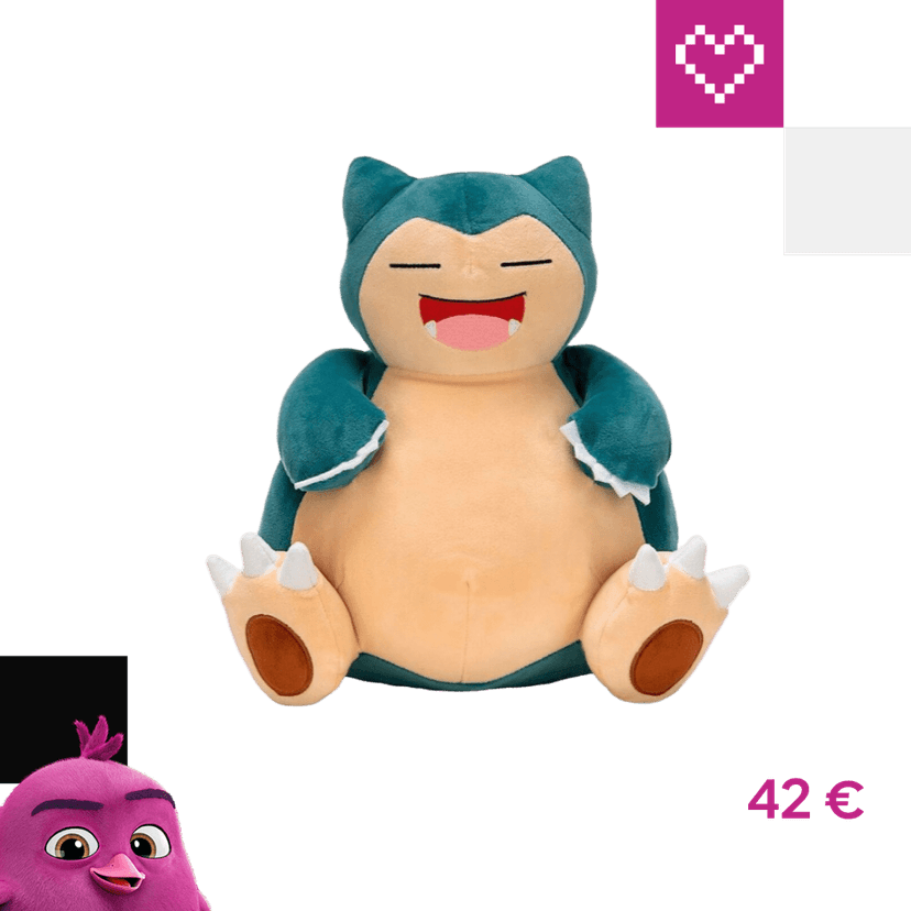 Jazwares plyšiak Pokémon - Snorlax 30 cm