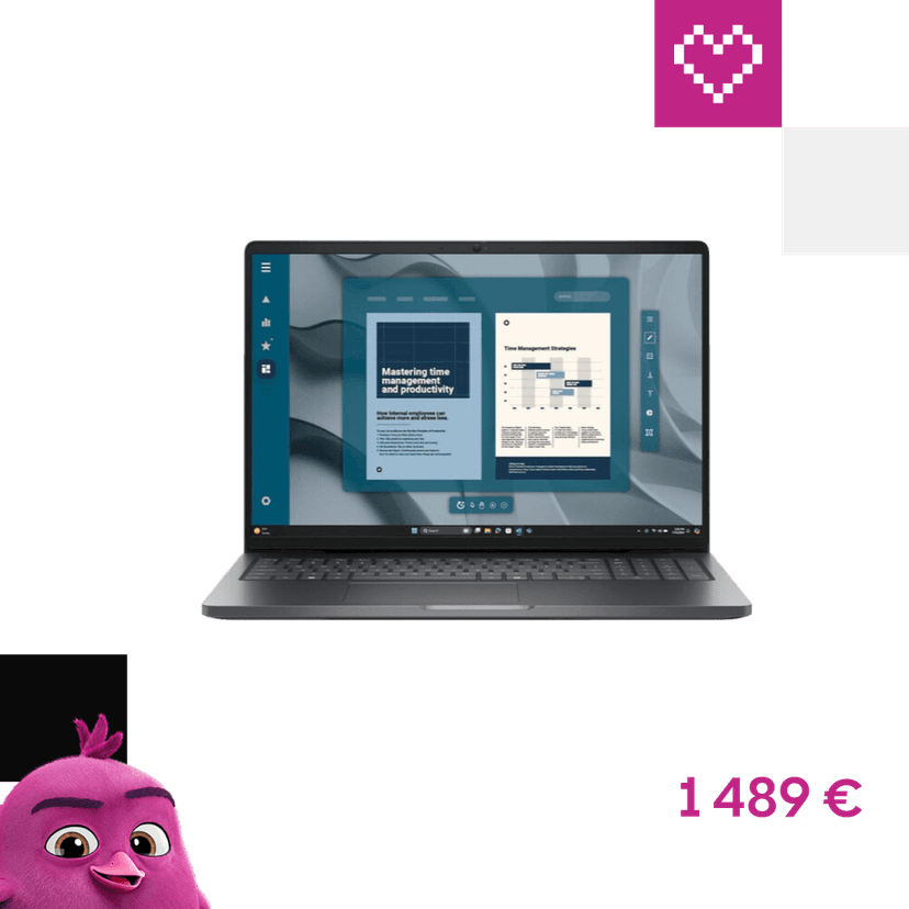 Dell Pro 16 PC16255 (NR7KP) šedý