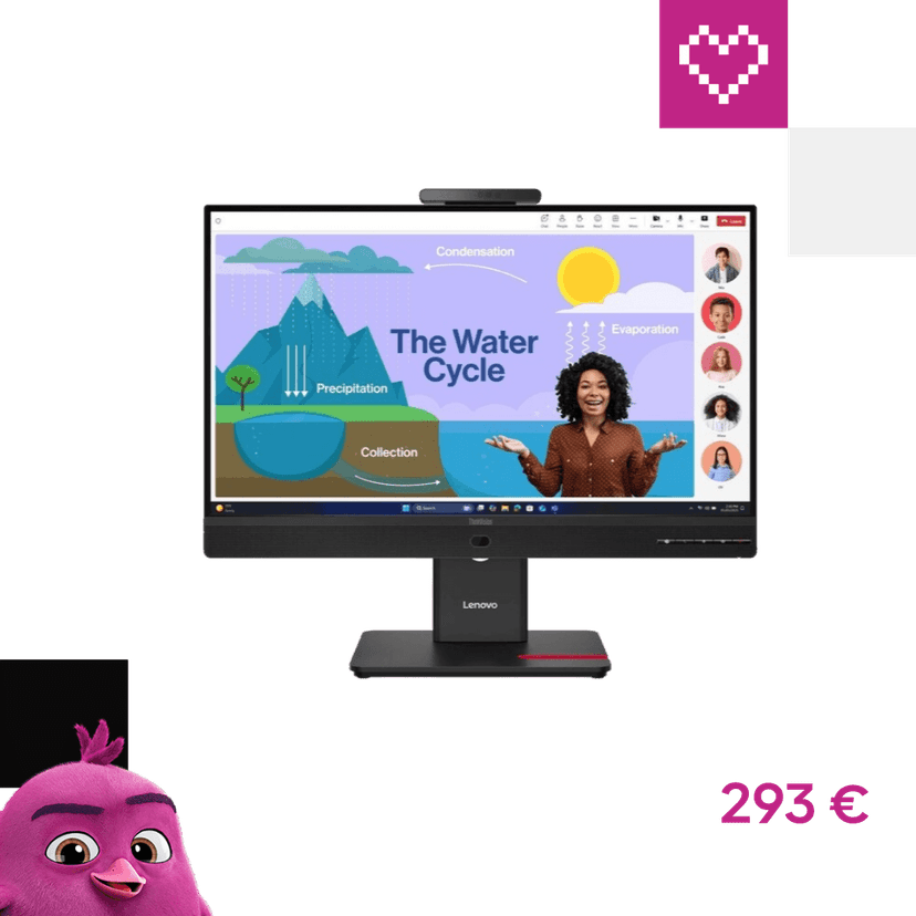 Lenovo ThinkVision T24D-4v monitor 23,8"