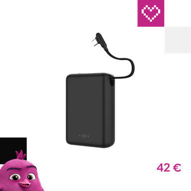 FIXED Zen 20 Loop powerbanka s LCD displejom, 40W 20 000 mAh čierna