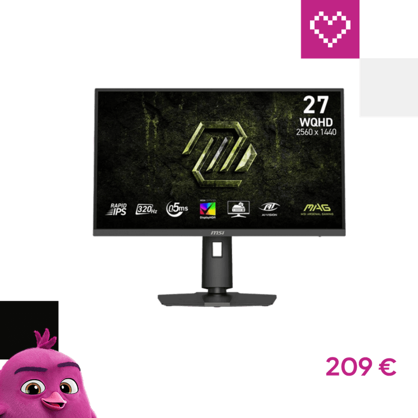 MSI MAG 274QPF X32 herní monitor 27"