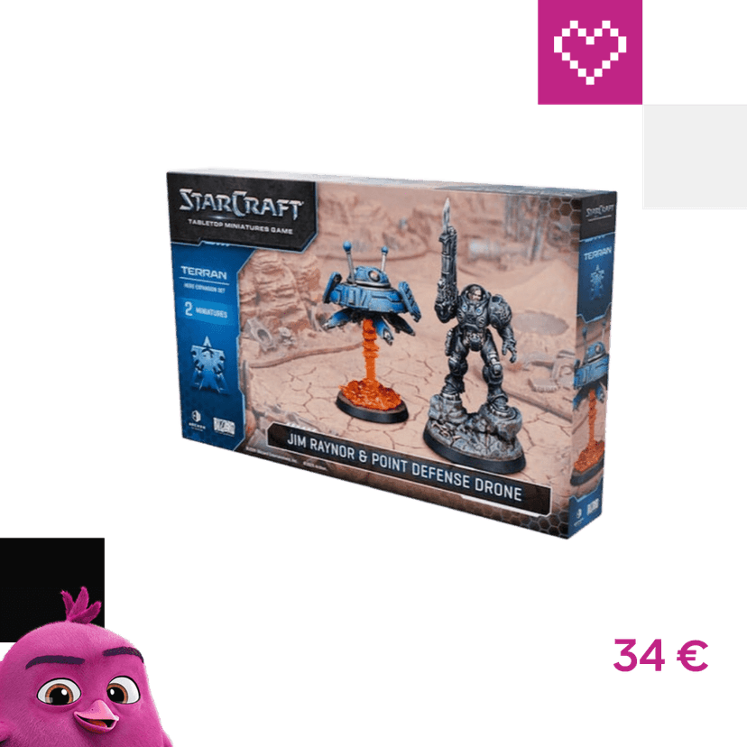 Archon Studio Starcraft TMG: Terran Jim Raynor & Point Defense Drone