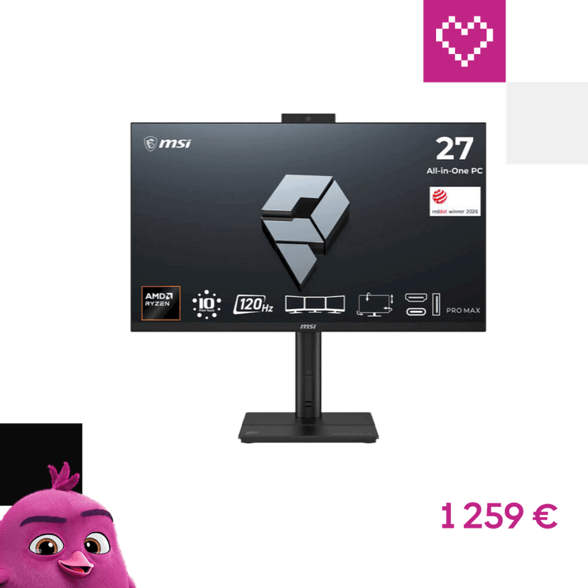 MSI PRO MAX 27TP Z (8MG-002XEU) čierny