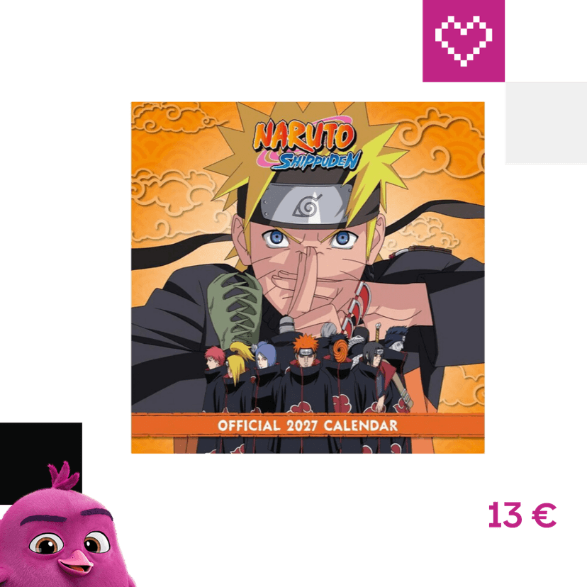 Danilo Kalendár Naruto Shippuden 2027