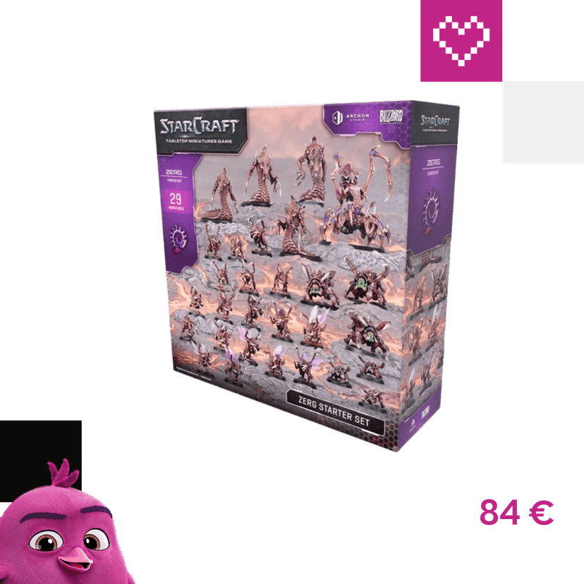 Archon Studio Starcraft TMG: Zerg Starter Set