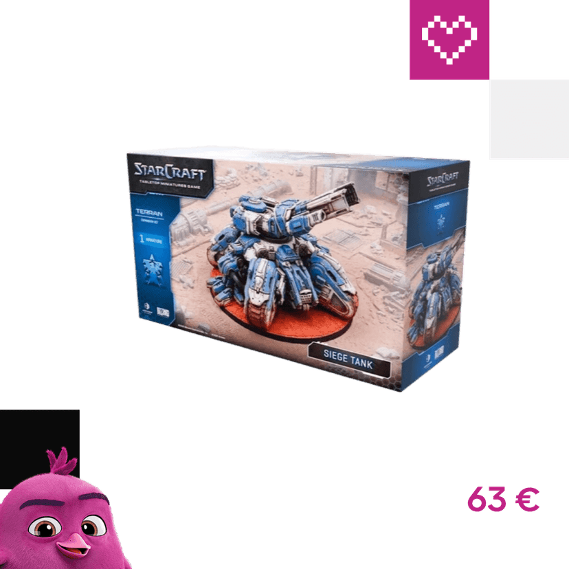 Archon Studio StarCraft The Miniatures Game - Siege Tank - Terran - Expansion Set - EN