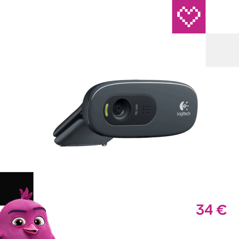 Webkamera logitech hd webcam c270