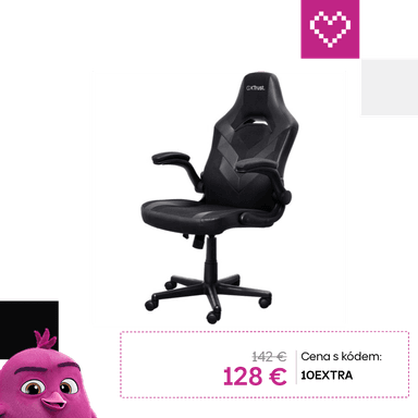 Trust GXT703 Riye herná stolička čierna