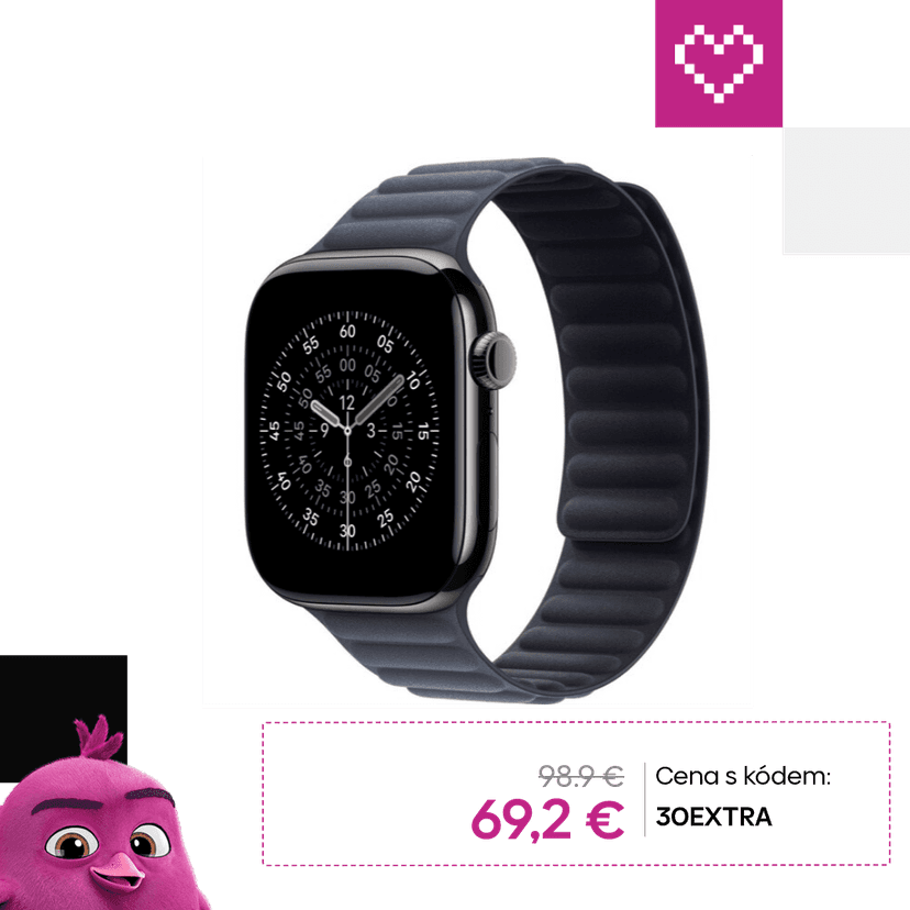 Apple Watch 49/46/45/44mm námornícky modrý magnetický ťah M/L