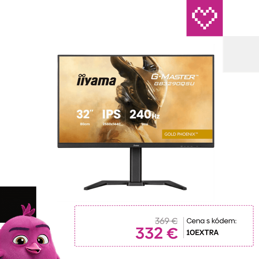 iiyama G-Master GoldPhoenix GB3290QSU-B1 herný monitor 32"