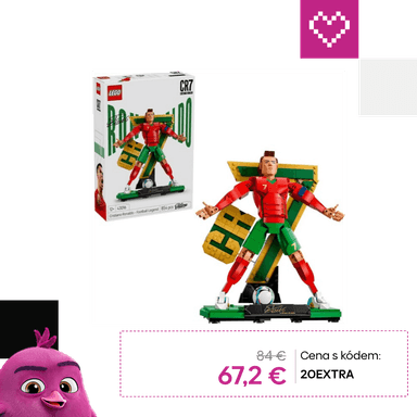 LEGO Editions 43016 Cristiano Ronaldo – Futbalová legenda