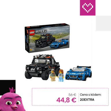 LEGO Speed Champions 77264 Jaguar Project 7 a Land Rover Defender