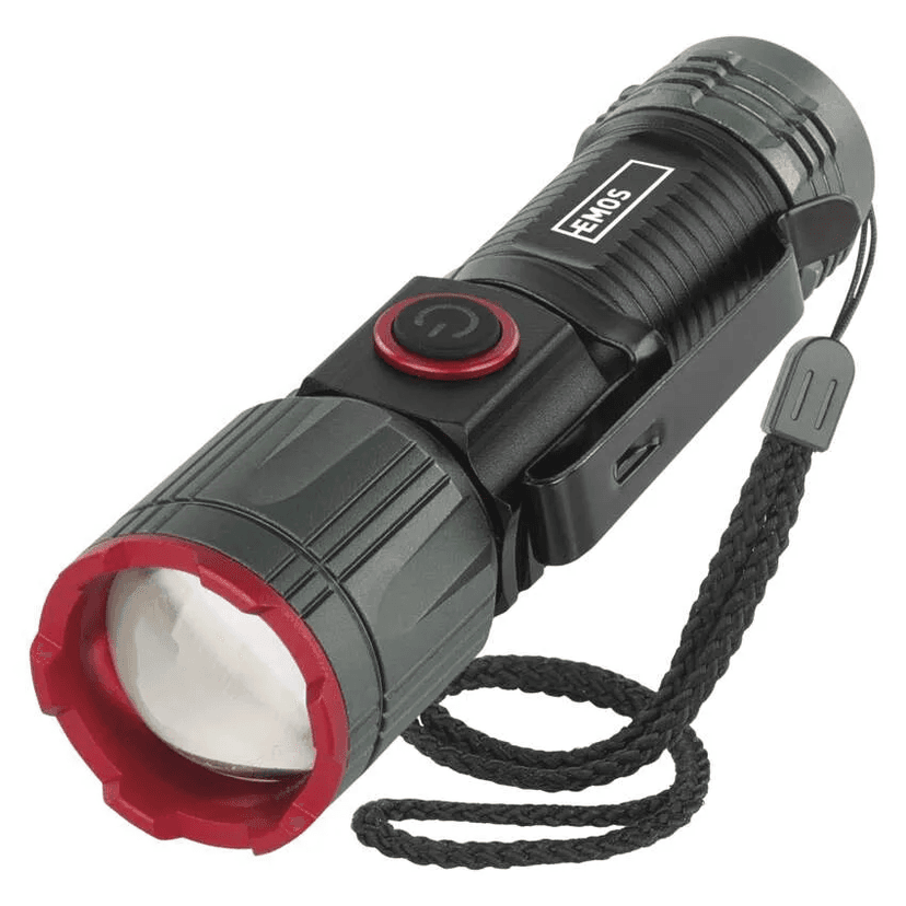 Emos P3120 LED Metal Flashlight 300lm 700mAh fokus