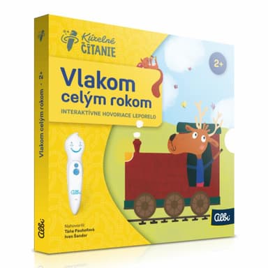 ALBI Leporelo - Vlakom celým rokom 77473