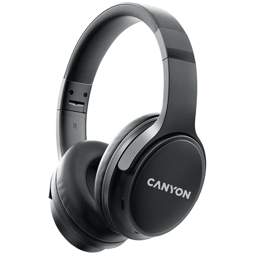 Canyon BTHS-4, OnRiff 4, Bluetooth bezdrôtové slúchadá čierne CNS-CBTHS4B