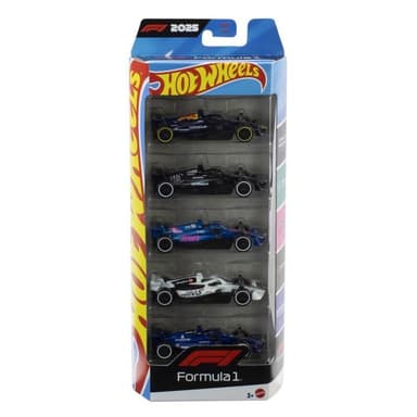 Mattel Hot Wheels 5KS ANGLIČÁK - FORMULA 1 25JLN11