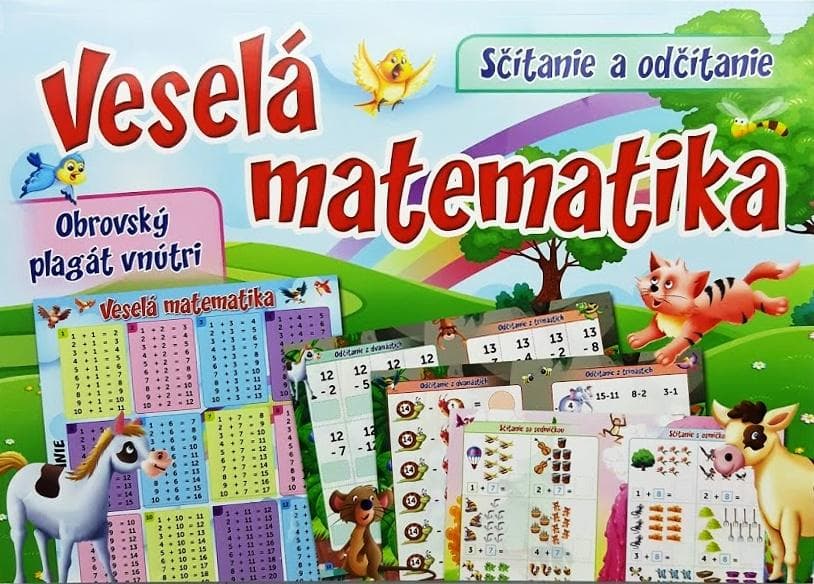 FONI-BOOK Veselá matematika Sčítanie a odčítanie 940189