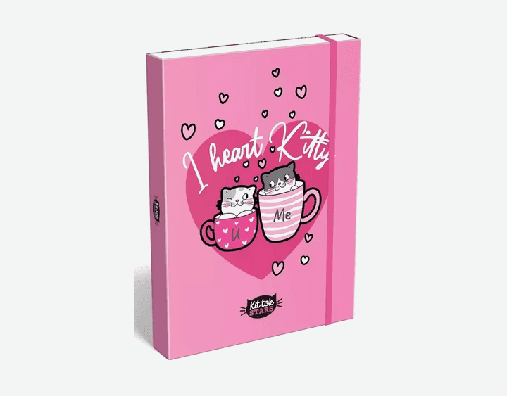 LIZZY-CARD Box na zošity A4 KitTok Heart Kitty 412848