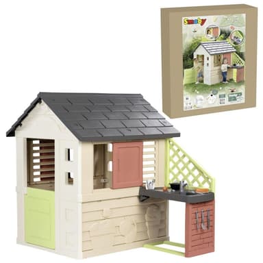 Smoby Domček Life Nature s kuchyňou SM 810739