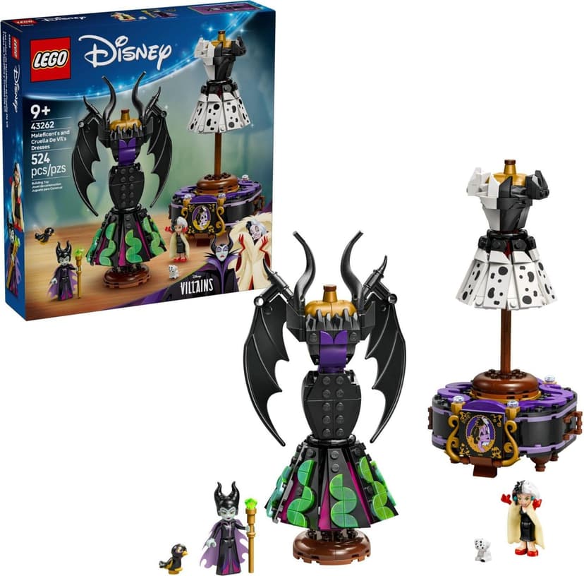 LEGO® Disney 43262 Šaty Zloriany a Cruelly De Vil 2243262
