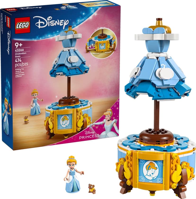 LEGO® Disney 43266 Popoluškine šaty 2243266
