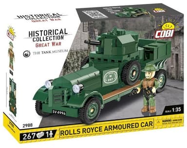 Cobi Great War Rolls Royce obrněné vozidlo 1:35, 260 k, 1 f CBCOBI-2988