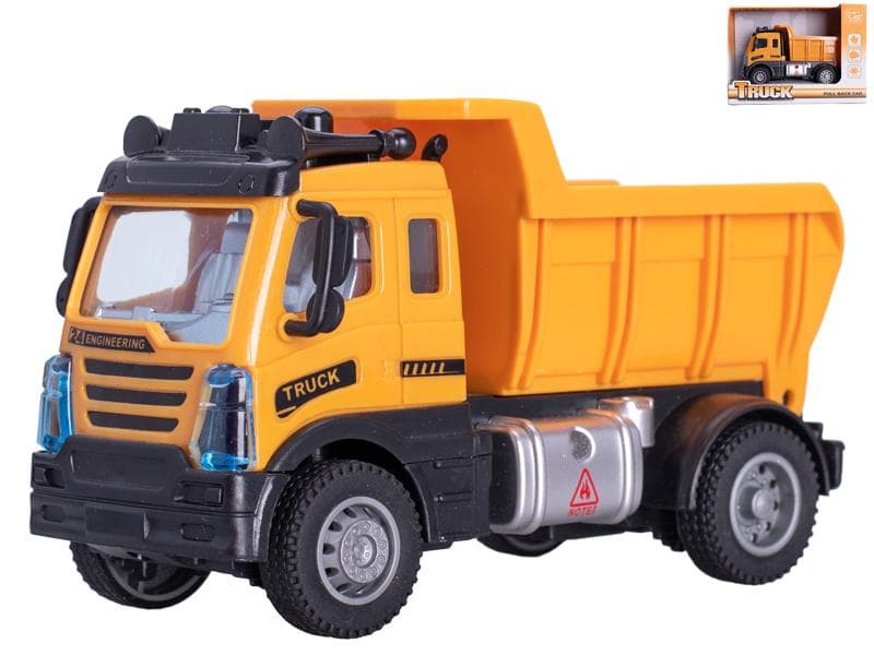 Mikro trading Auto stavební sklápěčka - 13 cm - zpětný chod