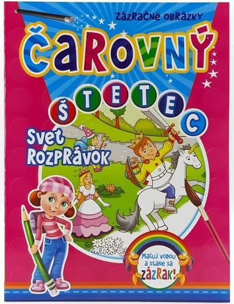 FONI-BOOK Čarovný štetec vyfarbovanie svet rozprávok 942664