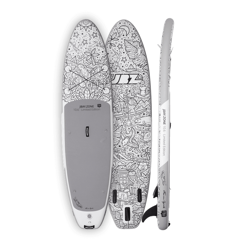 Jbay.Zone Jbay Zone FRA Limited Edition 320x81x15, 145 kg Paddleboard Artistic