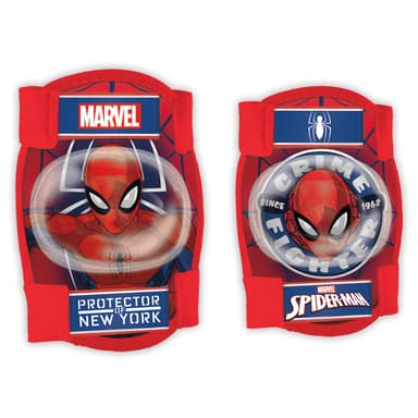 Seven Chrániče loktů a kolen Spiderman, červené