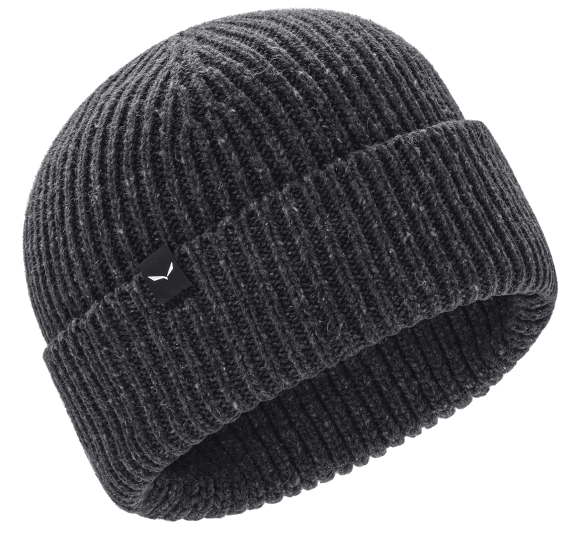 Salewa Re-Zebru Knit Beanie UNI tmavo sivá