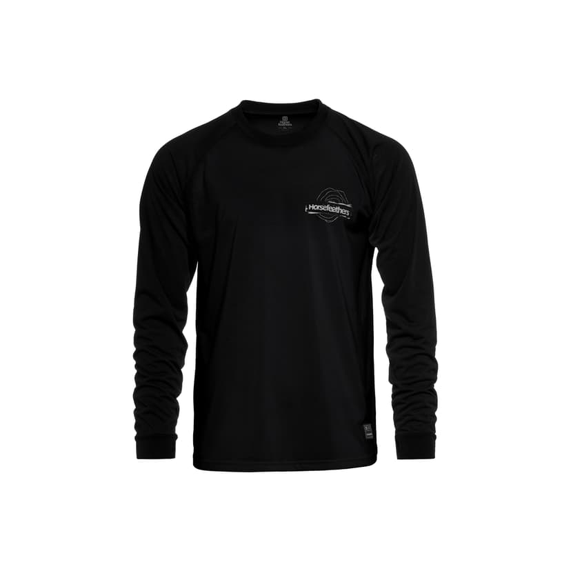 Horsefeathers Shank Ls tričko M černá