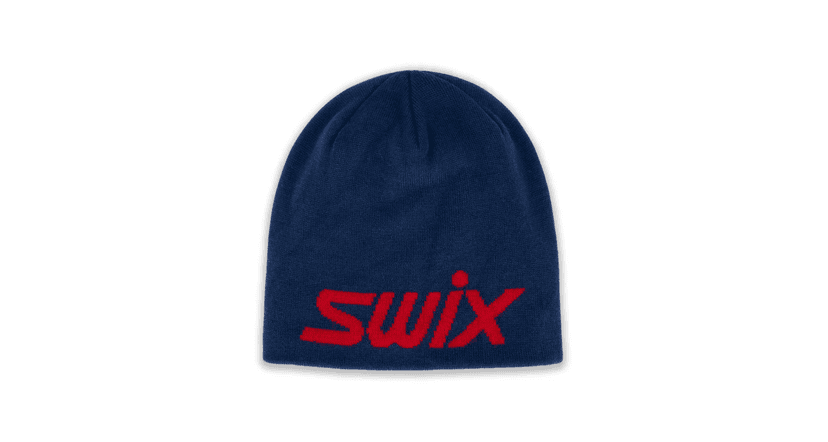Swix Wool Logo Beanie 58 tmavě modrá