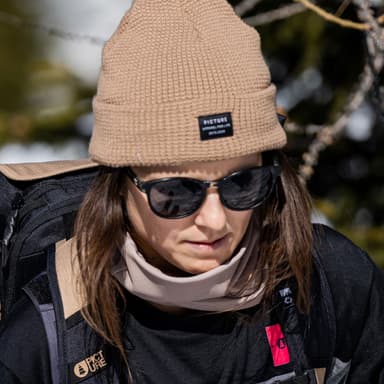 Picture York Beanie UNI hnědá