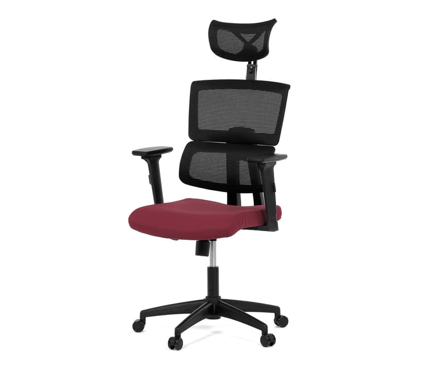 Autronic Kancelářská židle TORROSQUIN, bordó látka