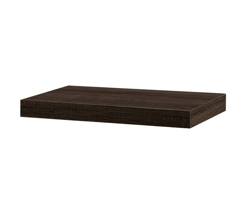 Autronic Nástěnná polička WITSAND 40 cm, ořech