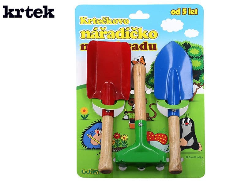 Wiky Záhradné náradie Krtko 3 ks